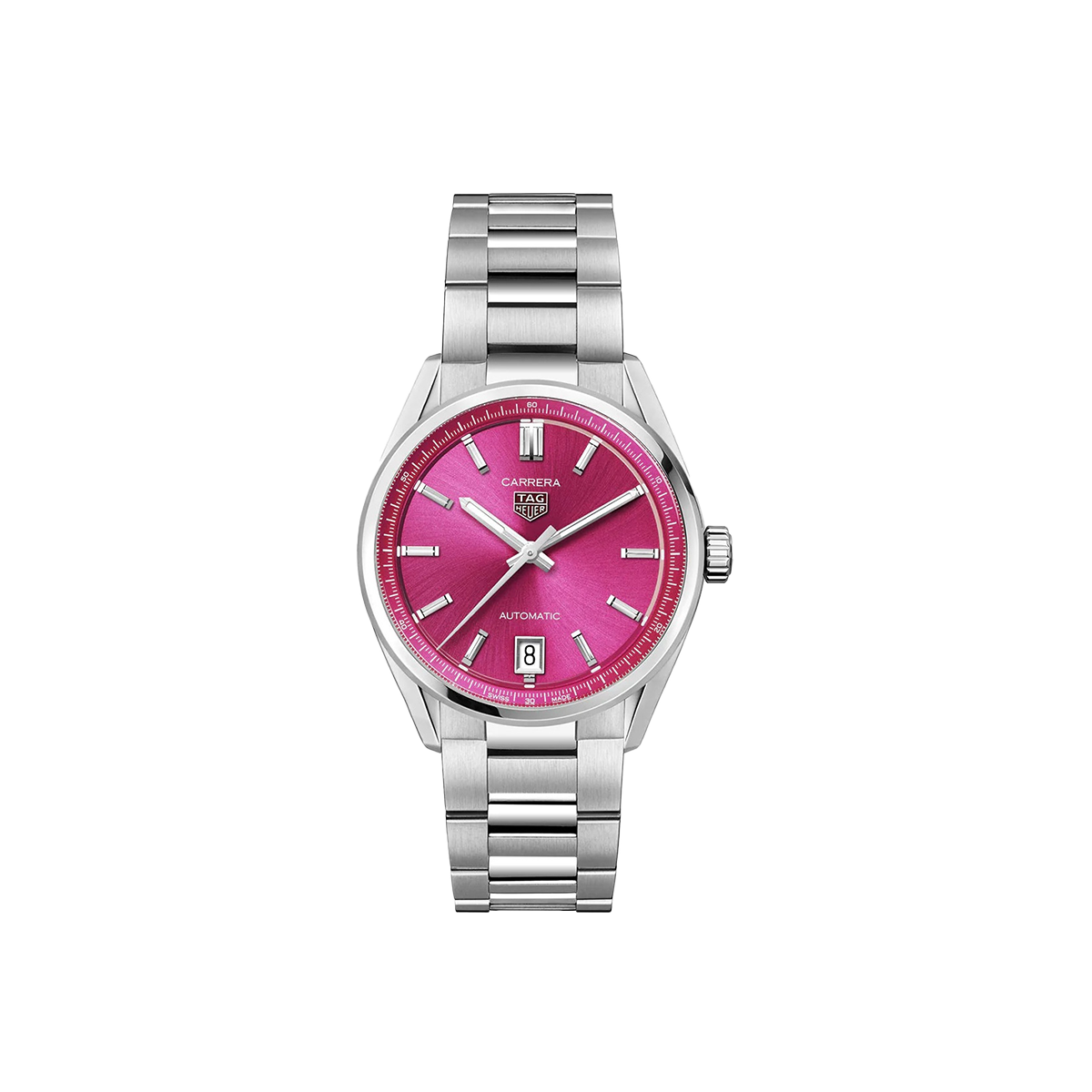 Dit TAG Heuer horloge behoort tot de TAG Heuer Carrera collectie. 
Referentienummer: WBN2313.BA0001
Caliber: 5 Automatic
